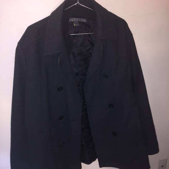 Kenneth Cole Reaction Pea Coat - Picture 9 of 15